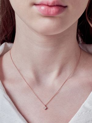 [silver925] flory cubic necklace