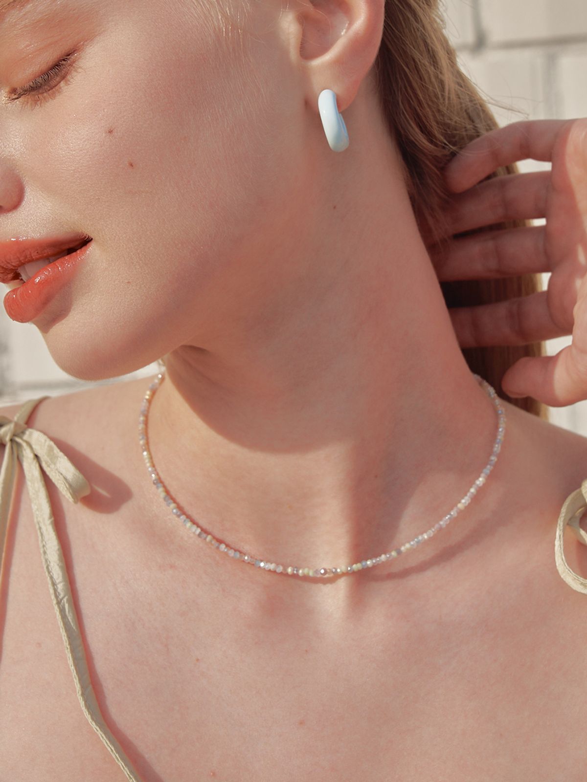 앵브록스(ENGBROX) jelly bean necklace