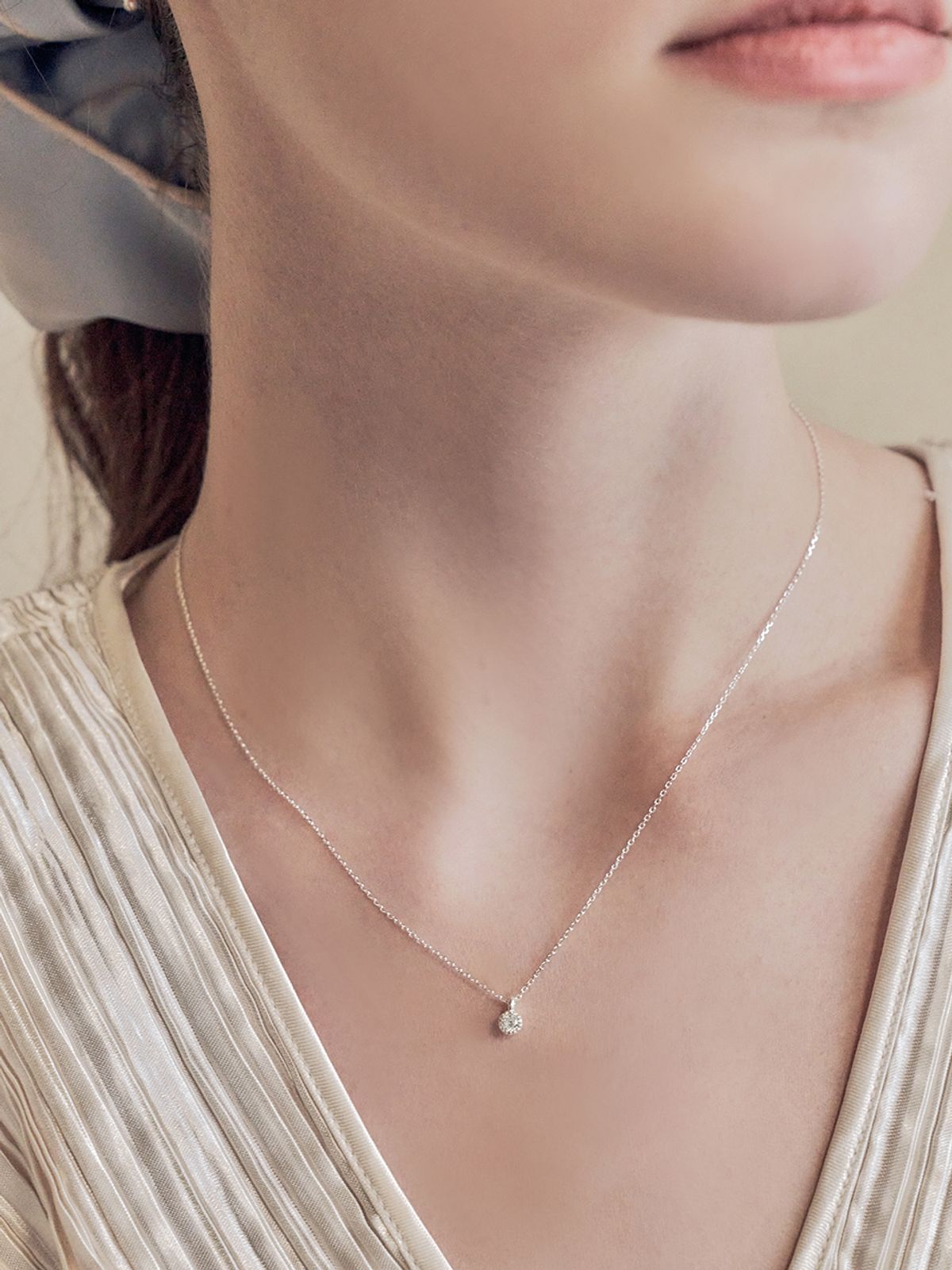 앵브록스(ENGBROX) [silver925] soir necklace
