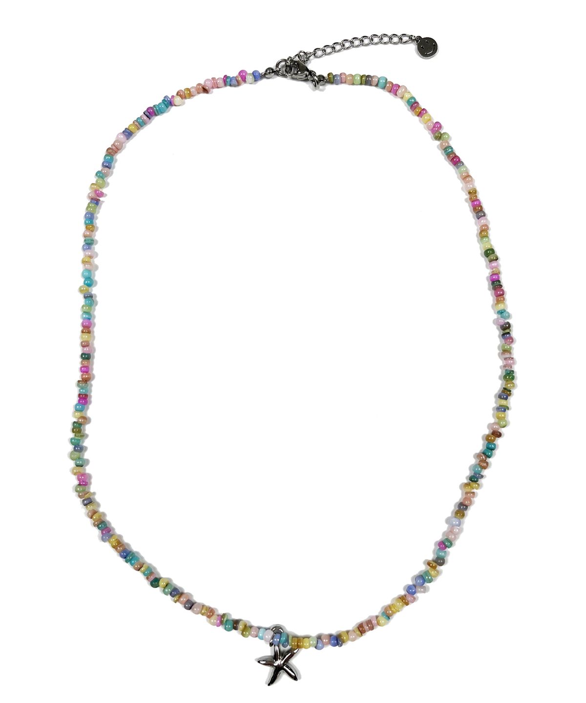 스케이터락(SK8ER ROCK) Starfish Pearl Rondelle Necklace (multi)
