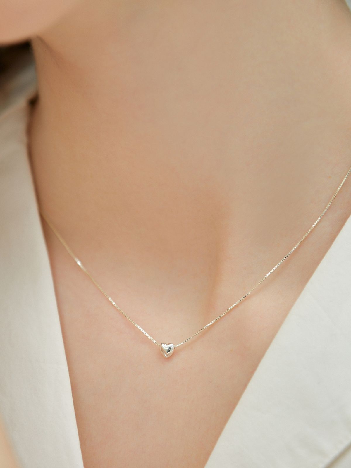 앵브록스(ENGBROX) [silver925] petit heart necklace