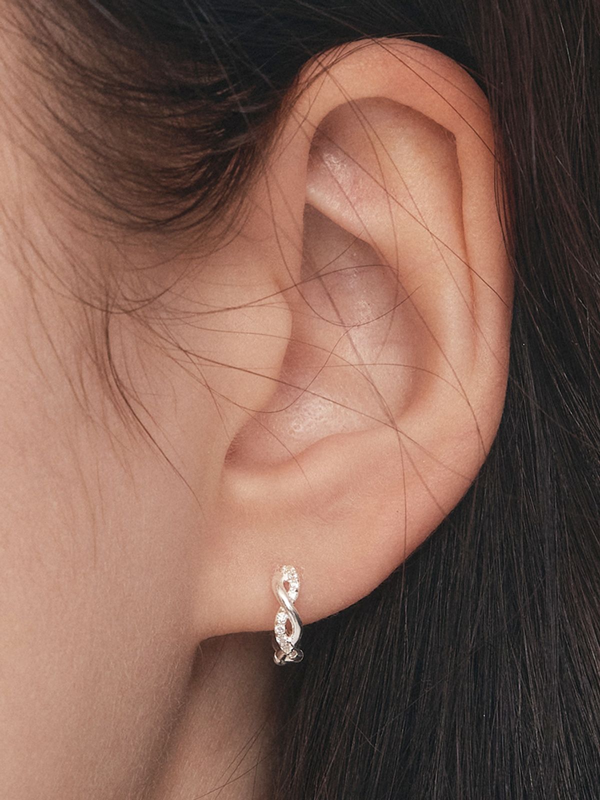앵브록스(ENGBROX) [silver925] flow cubic earring