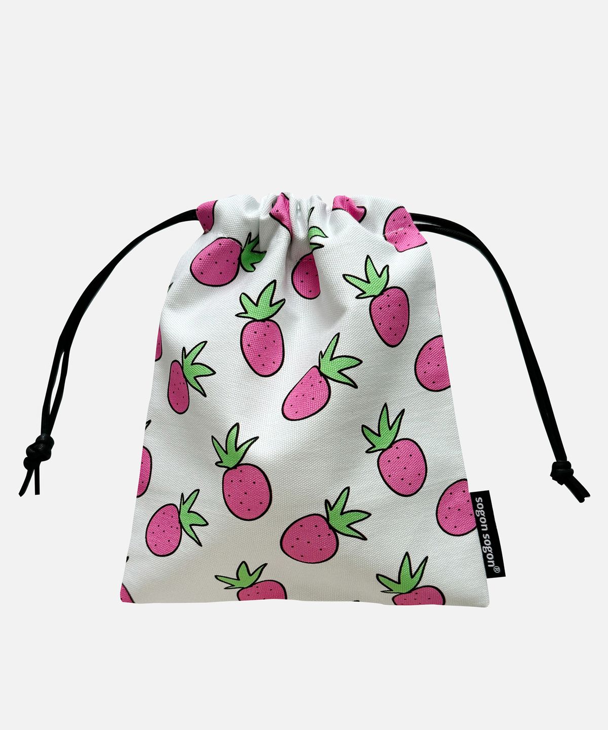 소곤소곤(SOGONSOGON) strawberry  string pouch r