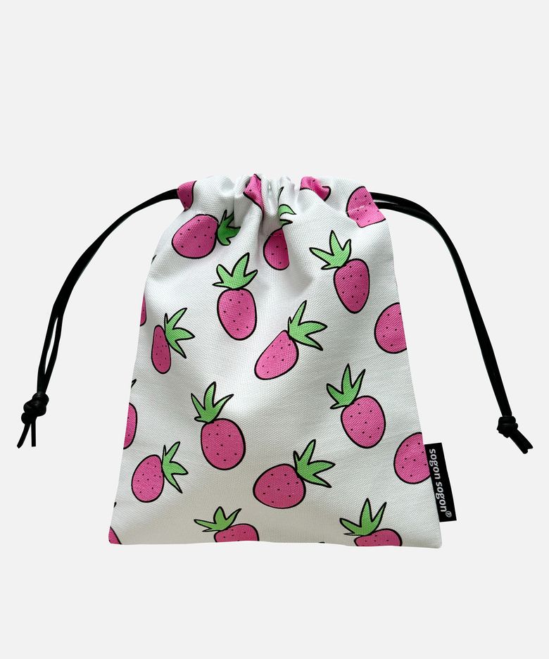 strawberry  string pouch r