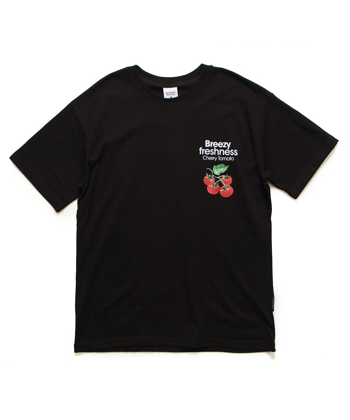 앱놀머씽(ABNORMALTHING) BREEZY 티셔츠 블랙 (BREEZY T-SHIRT BLACK)