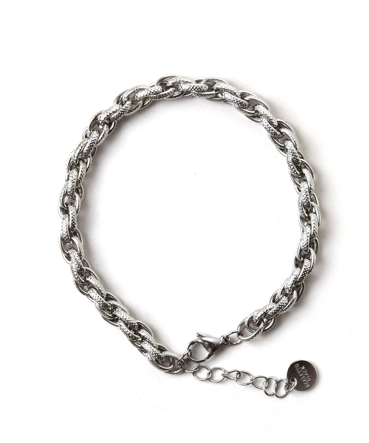 스칼렛또블랙(SCALETTOBLACK) SBM012 shine pattern chain Bracelet