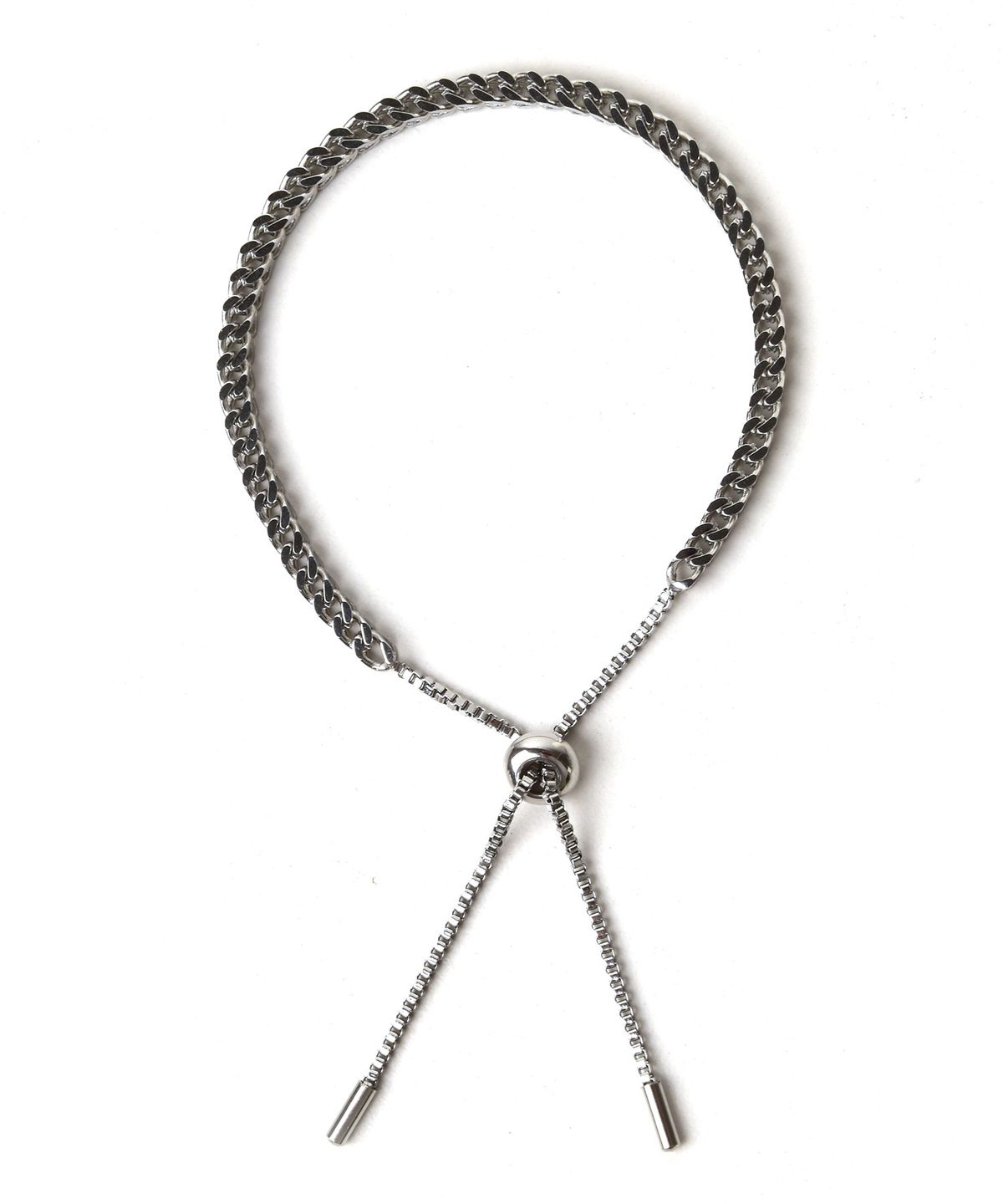 스칼렛또블랙(SCALETTOBLACK) SBM010 Square chain Bracelet