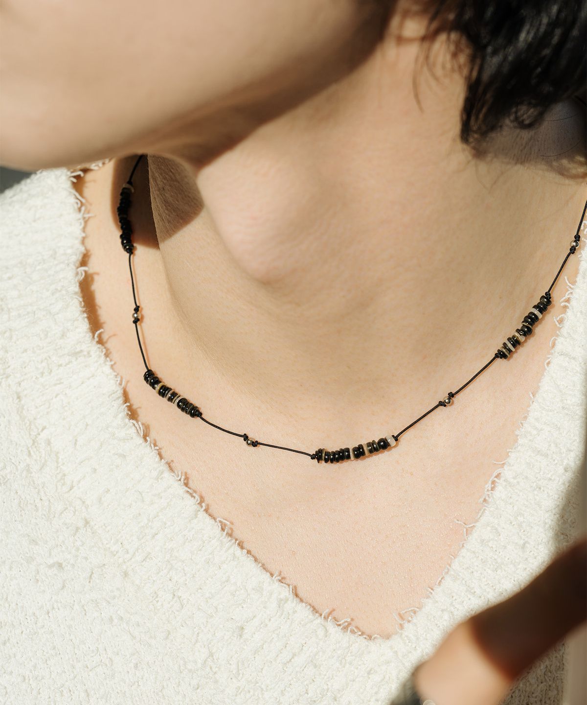 스칼렛또블랙(SCALETTOBLACK) SBM006 Travel Muir Layered Necklace