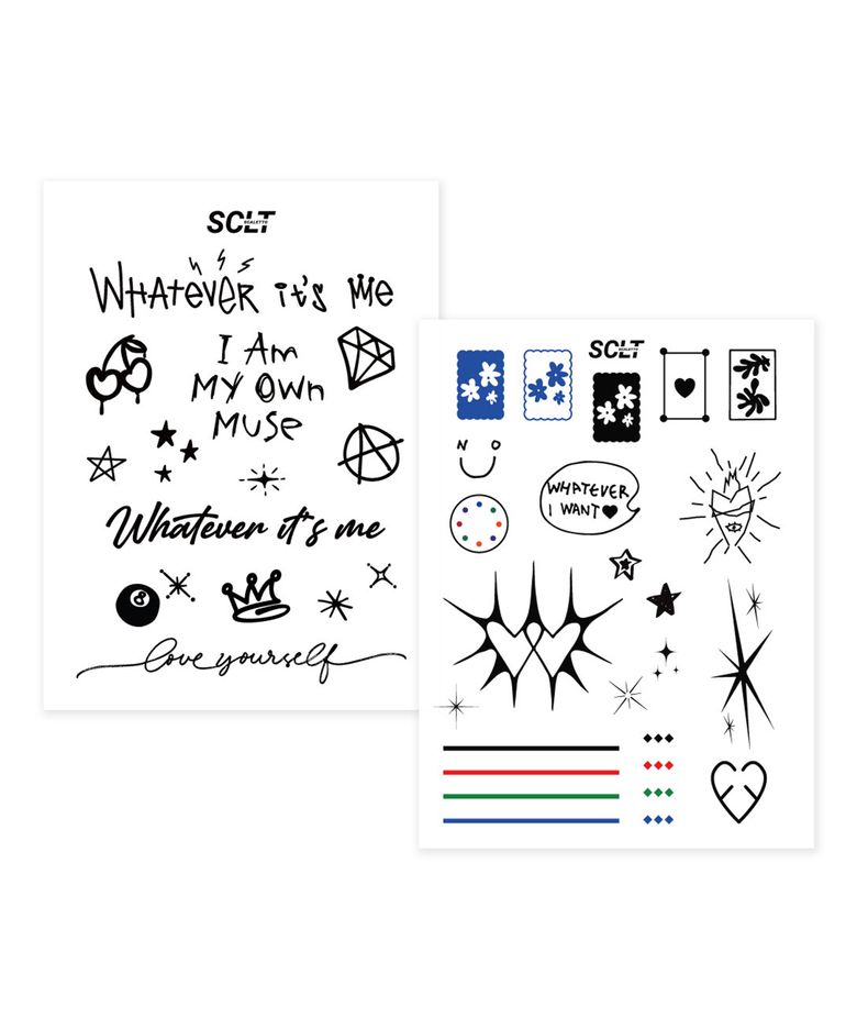 SBW100 Whatever its me tatto sticker