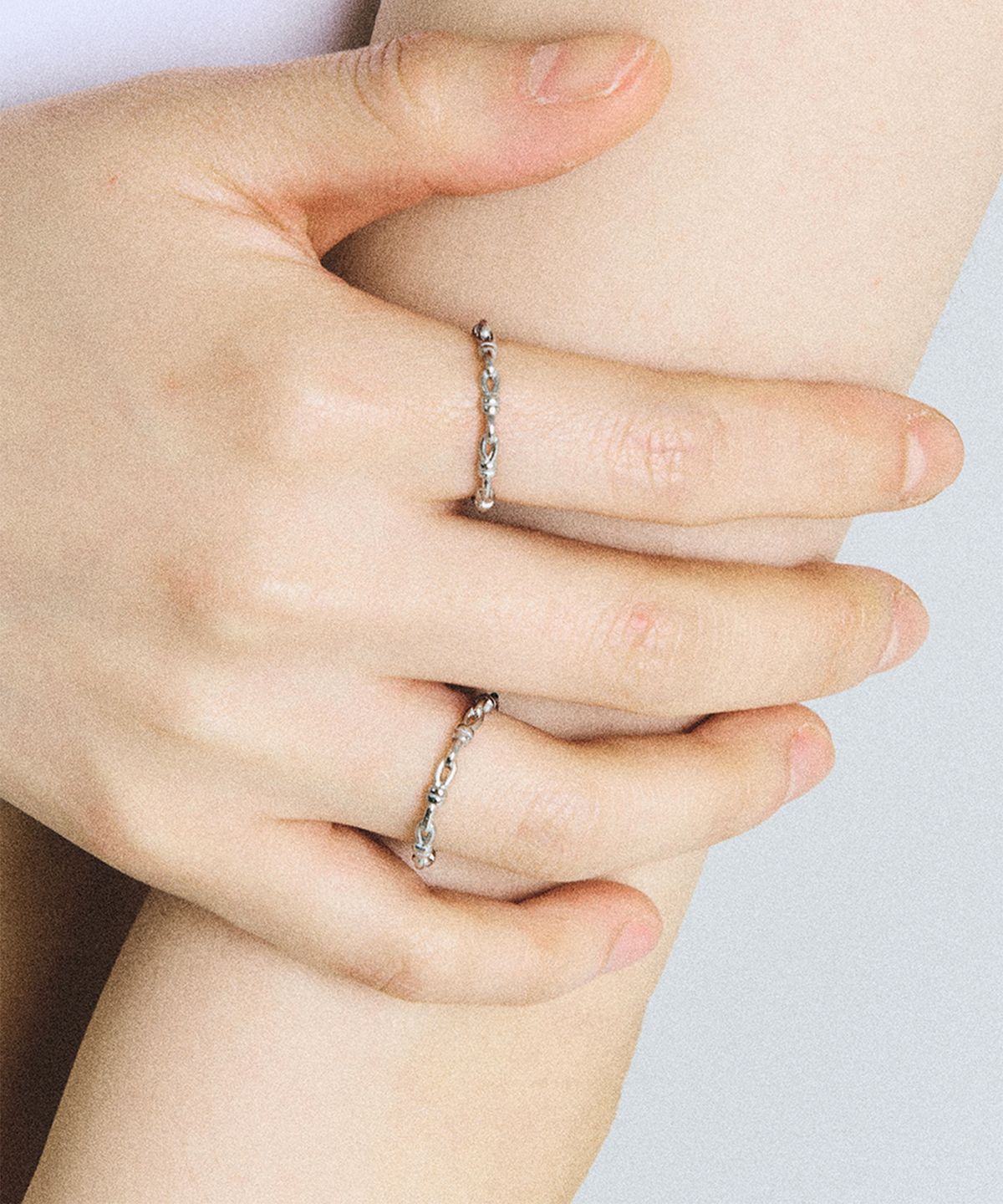 스칼렛또(SCALETTO) SBW018 Steel knot ring