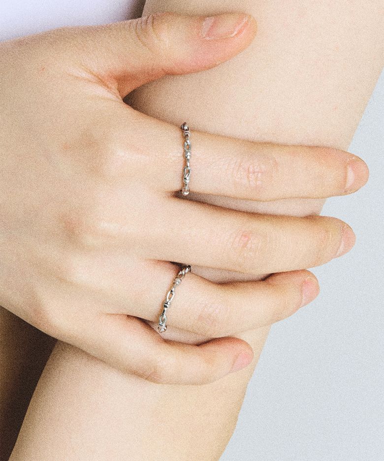 SBW018 Steel knot ring