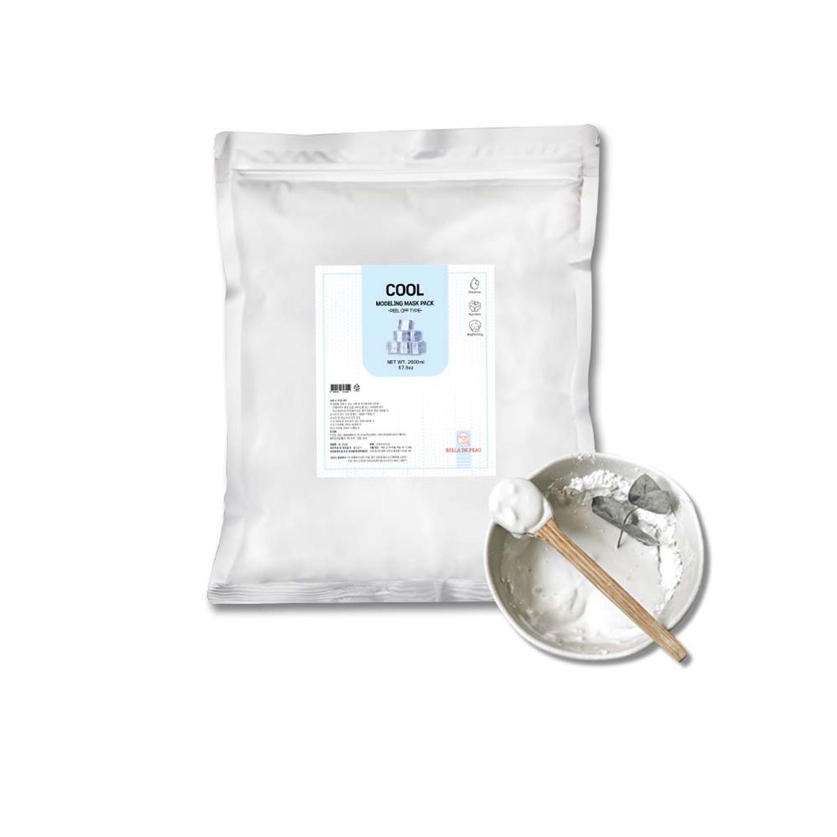 벨라드뽀(BELLADEPEAU) 프리미엄 쿨 모델링팩 1kg