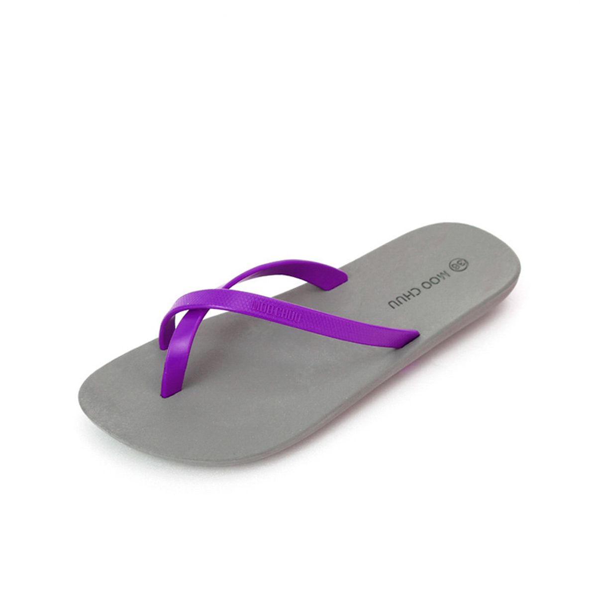 무츄(MOOCHUU) MC12 FlipFlop2 Gray-Violet