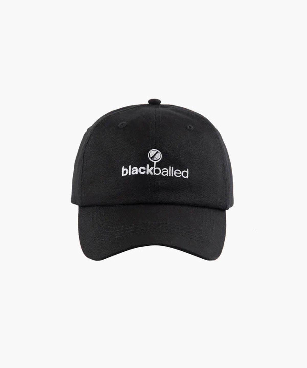 블랙볼드(BLACKBALLED) 클래식 캡모자 BLACK