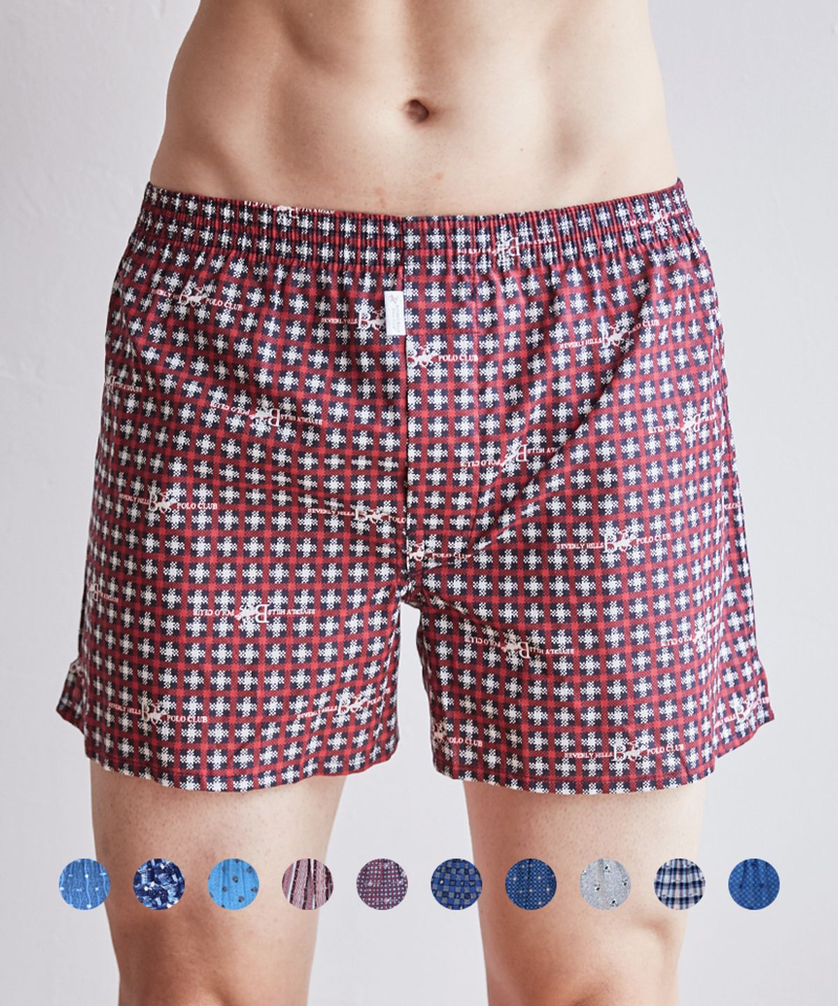 비버리힐스 폴로클럽(BHPOLOCLUB) [10PACK] 남자 순면 트렁크 사각팬티