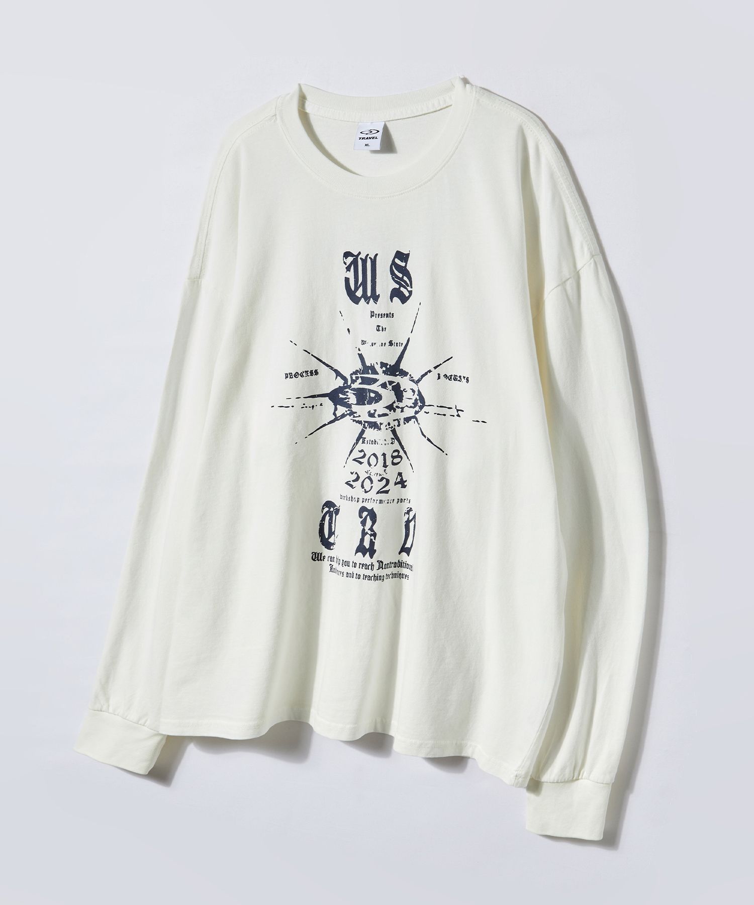 ★TRAVEL★ Superior Pigment Long Sleeve Cream MUSINSA | TRAVEL Superior Pigment Long Sleeve Cream
