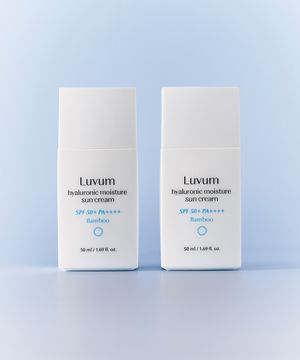 [촉촉산뜻밀착 선크림] 히알루론산 수분 선크림 50ml + 50ml
