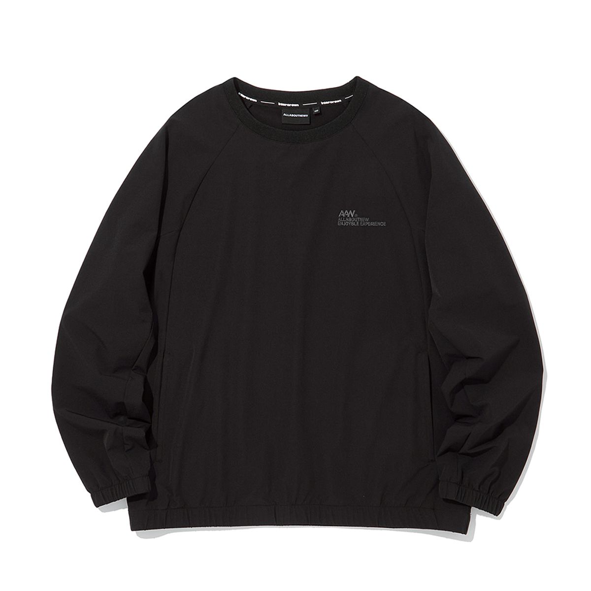 올어바웃뉴(ALL ABOUT NEW) 라운드 아노락 블랙 INY3XM22ABK