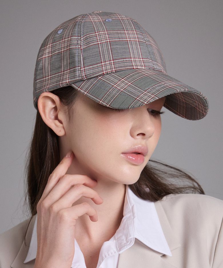 퍼플라벨 프레스코 디 라나 체크 볼캡 올슬리
