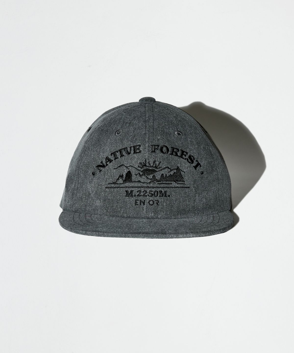 엔오르(EN OR) NATIVE FOREST ENOR BALL CAP - DENIM GREY
