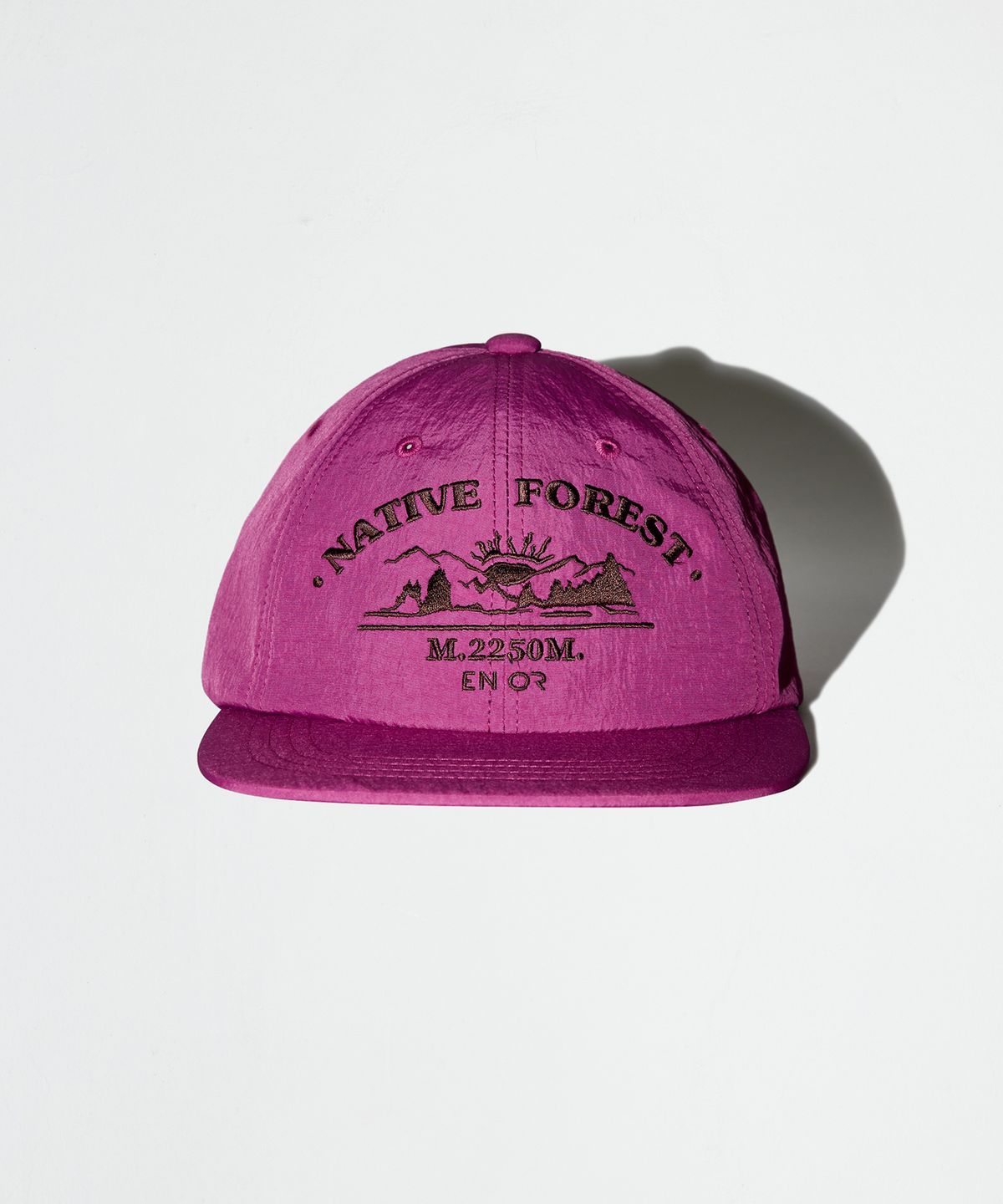 엔오르(EN OR) NATIVE FOREST ENOR BALL CAP - NYLON PINK