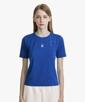 여성 러닝 프로웹 라인 포인트 티셔츠 SPGFCNRS281WRBL