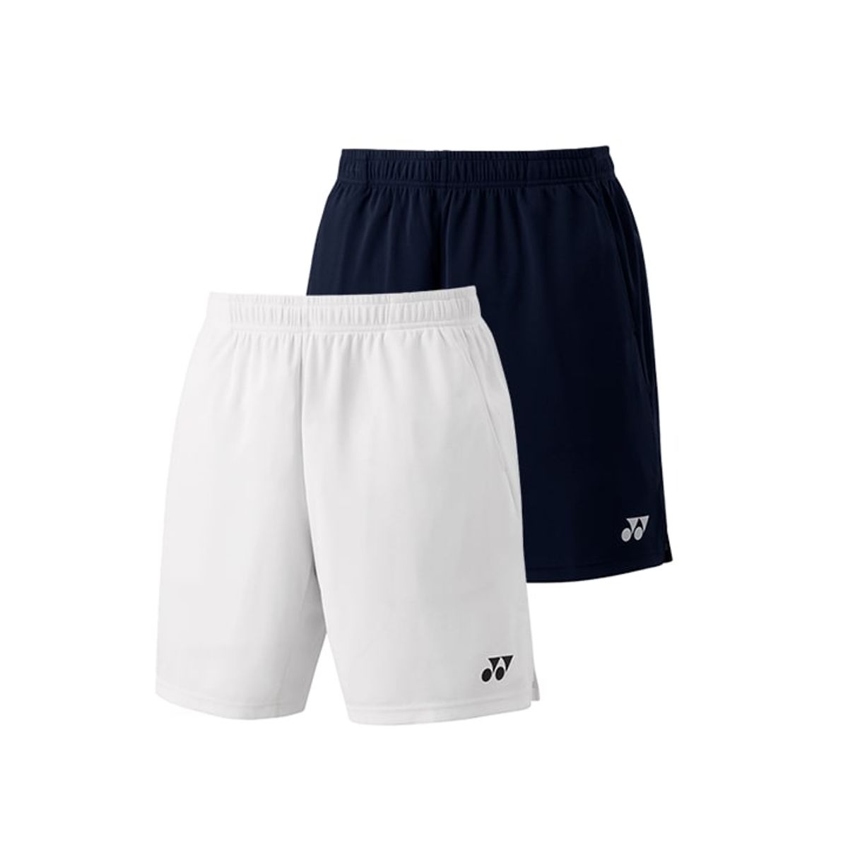 요넥스(YONEX) 24 F/W 국가대표 남성 게임웨어 반바지 (화이트/네이비블루)