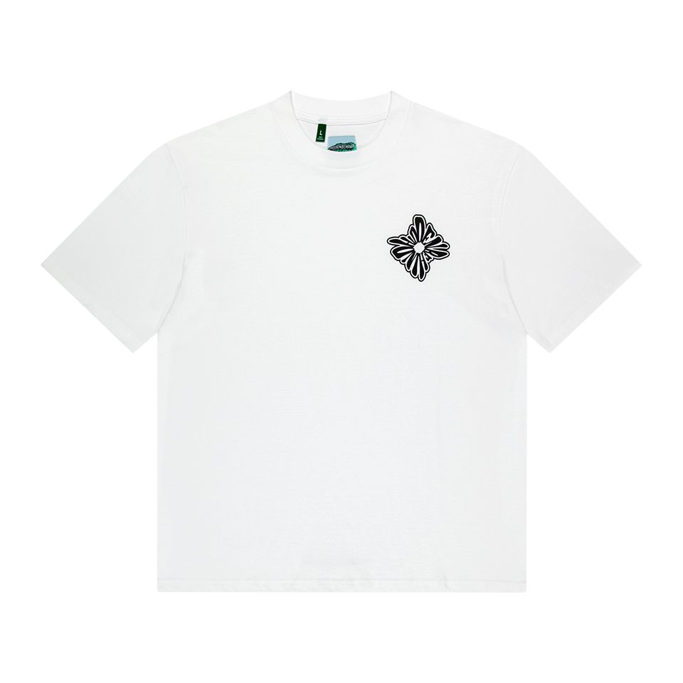 HIDDEN グラフィックTシャツ ホワイト GAIN 第3弾hide x片岡人生 