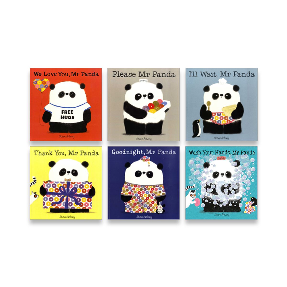 언어세상(LANGUAGE WORLD) Mr Panda 6 Book SET 미스터 판다 시리즈 6종 세트