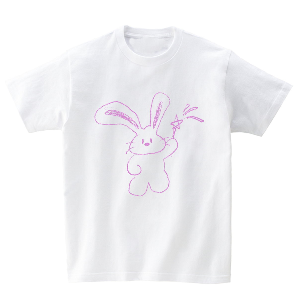 어썸어스(AWESOMEUS) MAGIC STICK AND A RABBIT T-SHIRTS_4COLOR