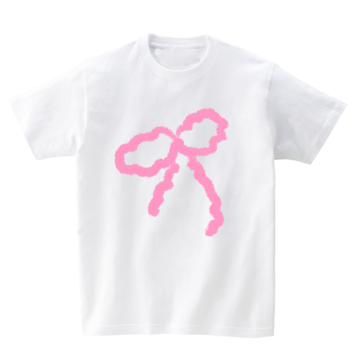 어썸어스(AWESOMEUS) PINK RIBBON T-SHIRTS_4COLOR