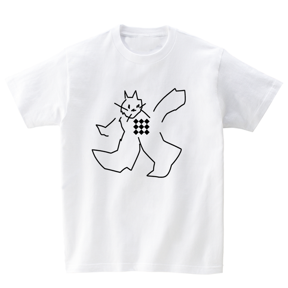 어썸어스(AWESOMEUS) GIANT CAT T-SHIRTS_4COLOR
