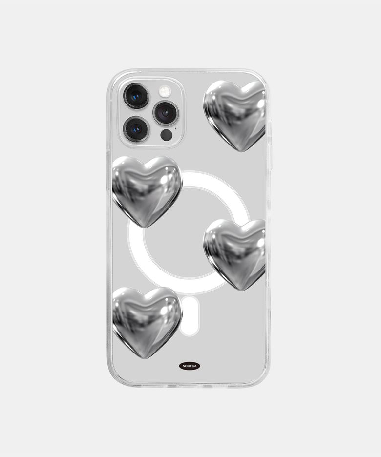 [Magsafe] Silver Garden Phone Case_Clear