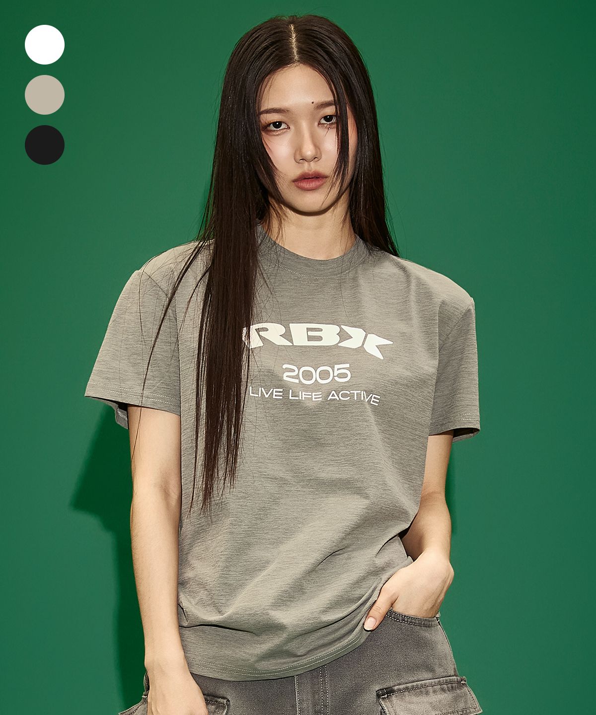 알비엑스(RBX) 2005 로고 셔츠 (3colors)