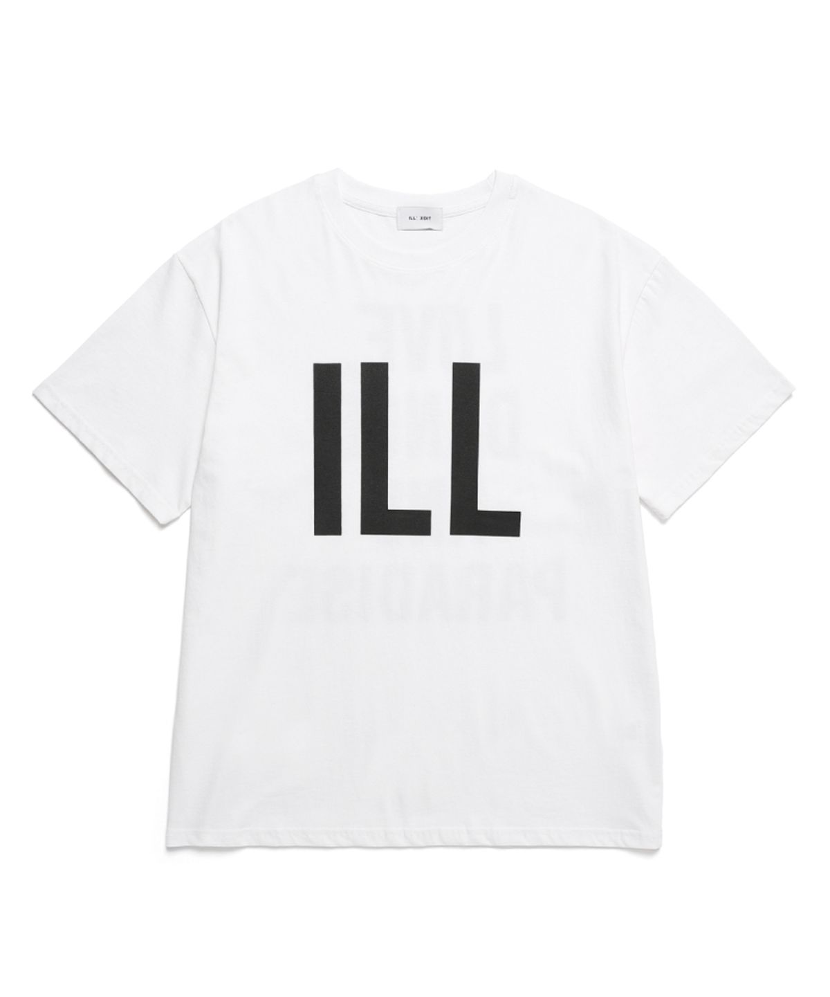 일레딧(ILLEDIT) ILL INITIAL T-SHIRTS WHITE