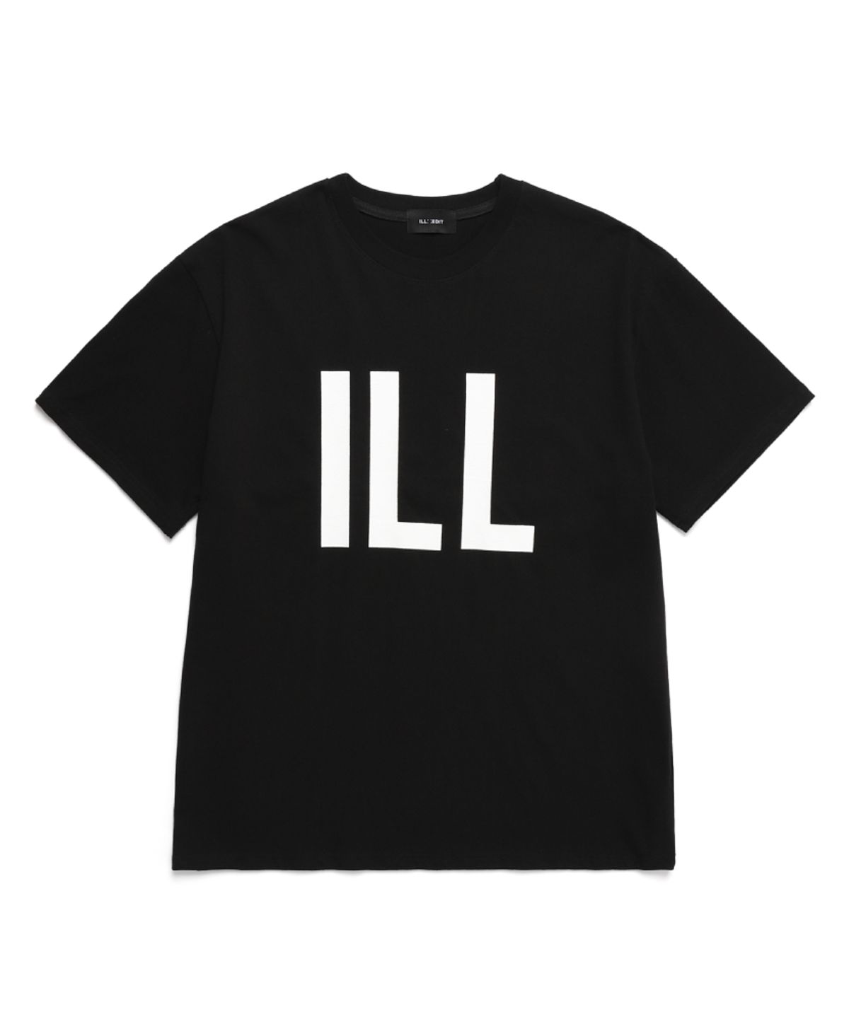 일레딧(ILLEDIT) ILL INITIAL T-SHIRTS BLACK