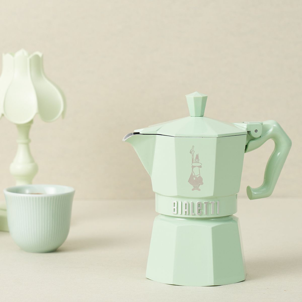 비알레띠(BIALETTI) 모카 익스클루시브 그린 3컵