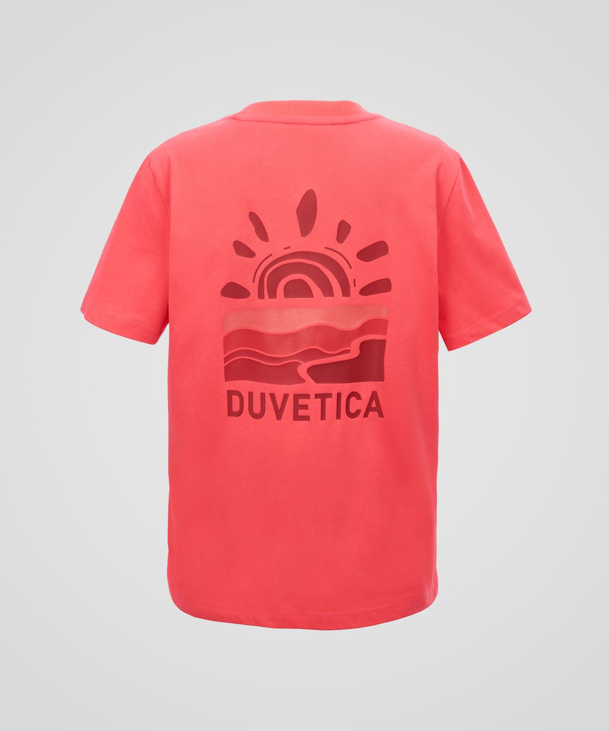 듀베티카(DUVETICA) 타이니 W(라이트 레드)(여성 반팔티셔츠)
