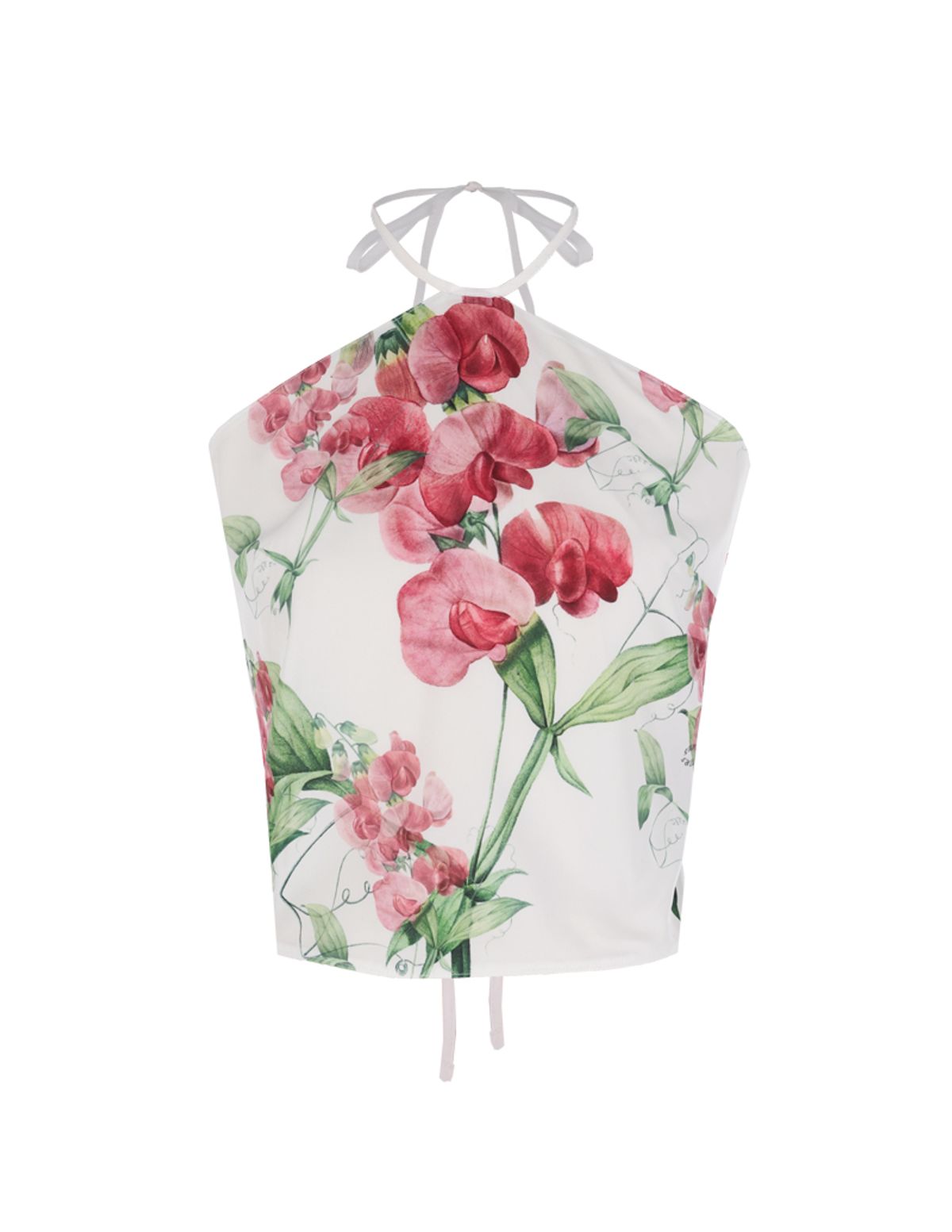 신스레터스(SHINS LETTERS) Sweet Pea Halter Top / No.1