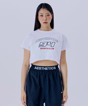 94 넘버링 크롭 티셔츠(WHITE)