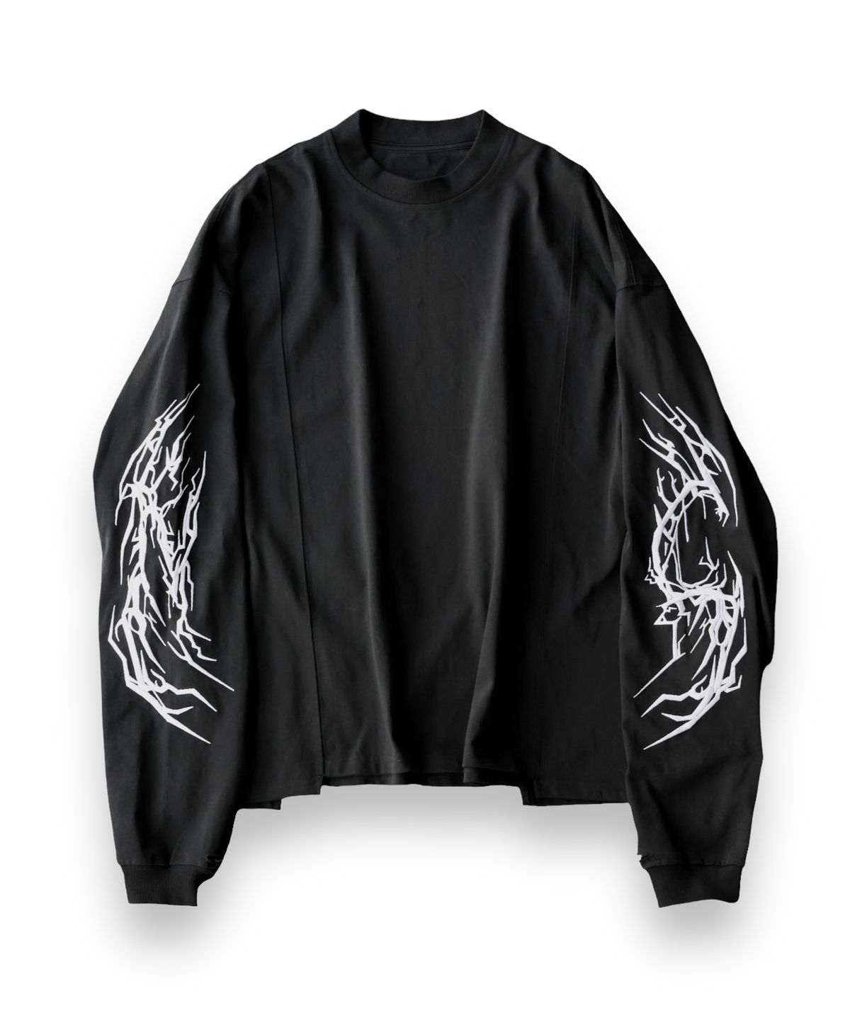 노말릭(NOMALIC) Crow Long Sleeve - White/Black