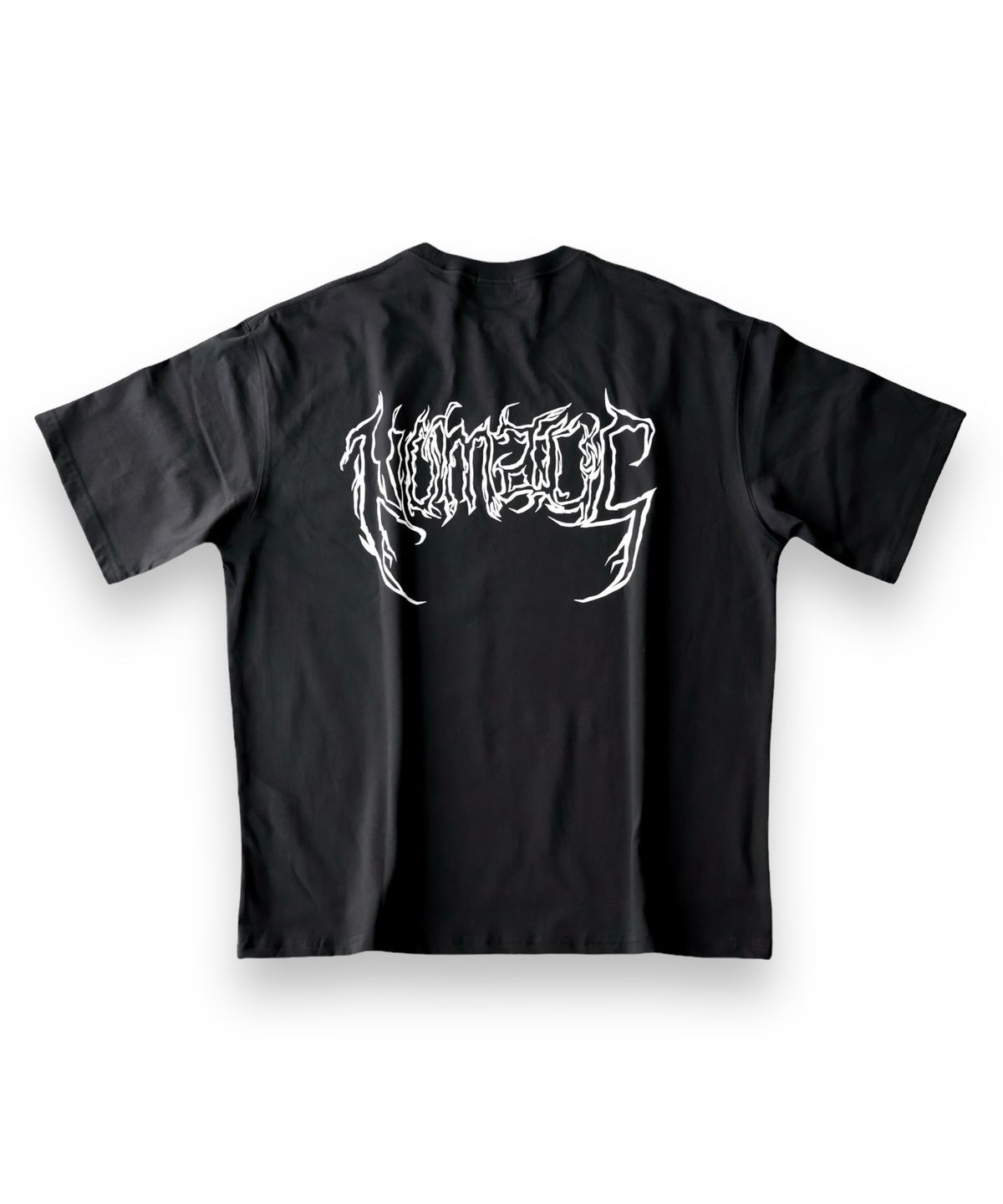 노말릭(NOMALIC) Shadow Logo T-shirts - Black