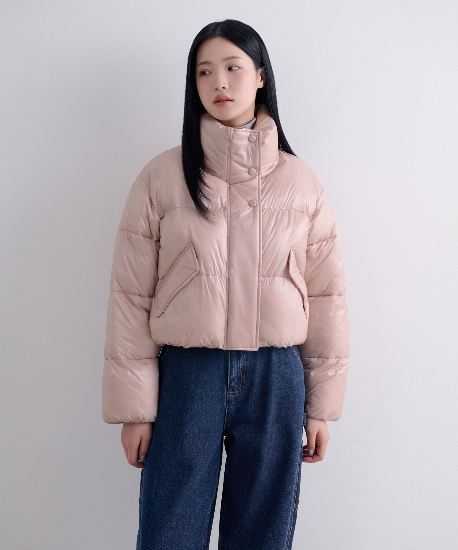 MUSINSA | MUSINSA STANDARD WOMAN Women's Daily Puffer Glossy