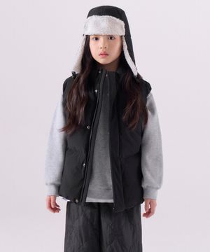 데일리 푸퍼 패딩 베스트 [블랙]