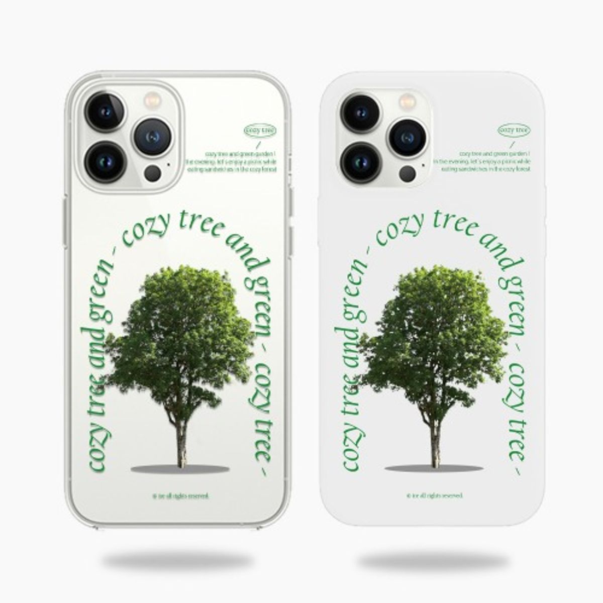 이레케이스앤굿즈(IRECASEGOODS) 포근나무 갤럭시 아이폰 커플 폰 케이스