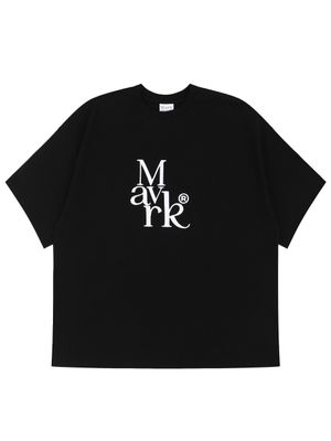 MTP 로고 오버핏 반팔 티셔츠 [블랙]