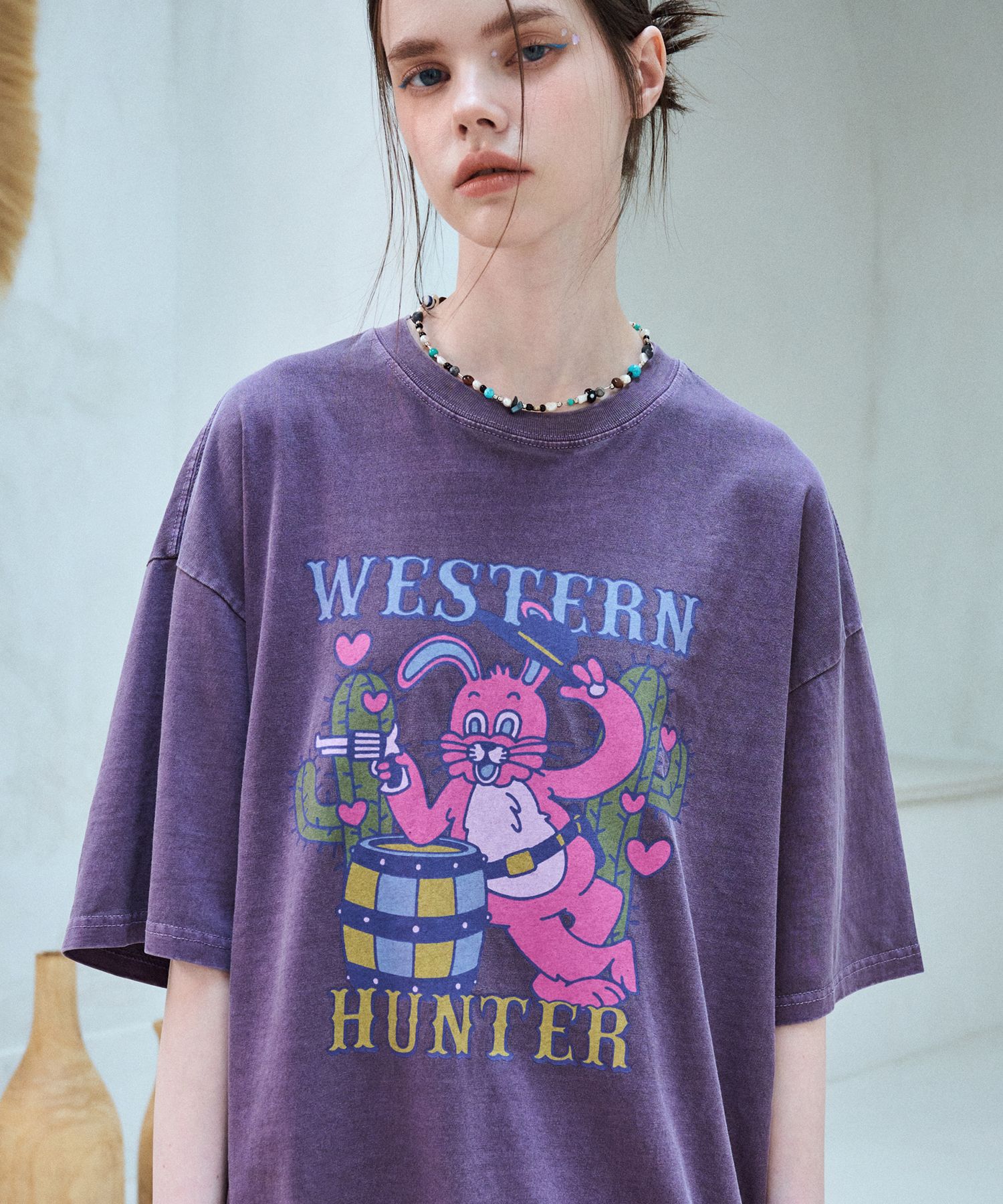 【CPGN STUDIO】24SS★ Western Hoppy Pigment Short Sleeve Tee MUSINSA公式 | CPGN STUDIO Western Hopi Pigment Short-Sleeved