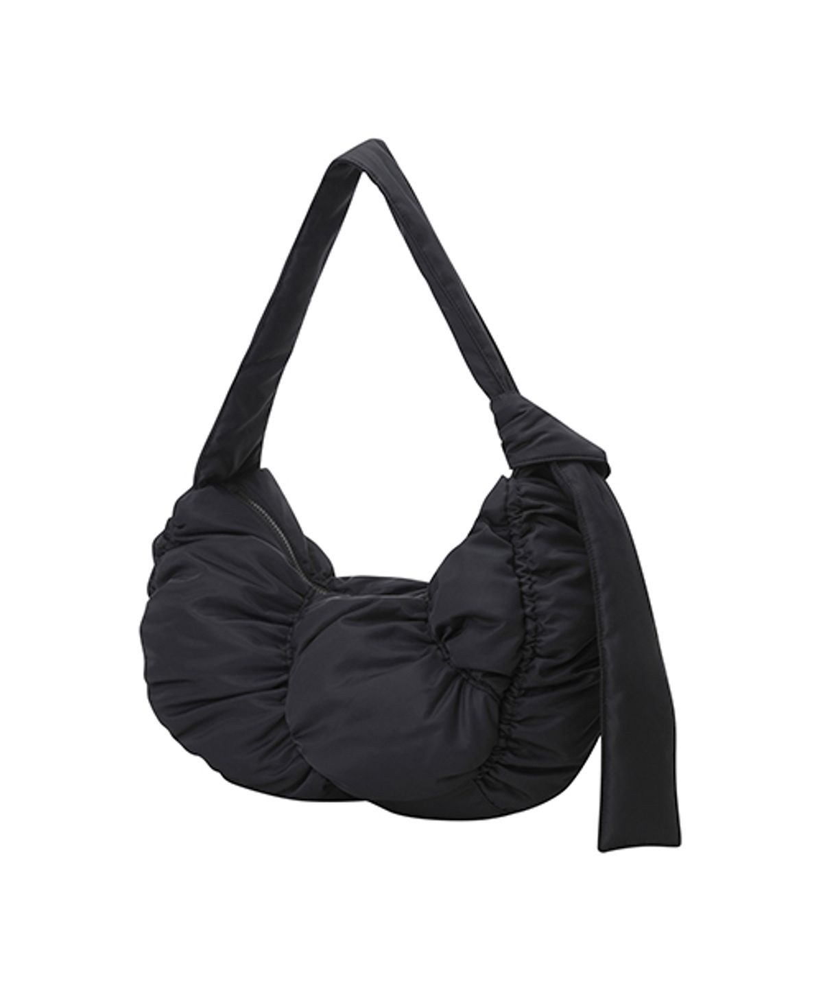 래코드(RECODE) Knotted Candy Ballonn Bag_RYBAM24815BKX