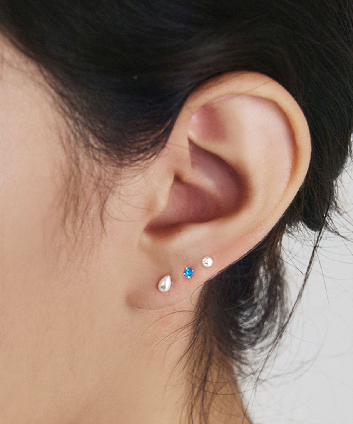 티오유(TOU) [3 SET]WAV103 LU Earrings