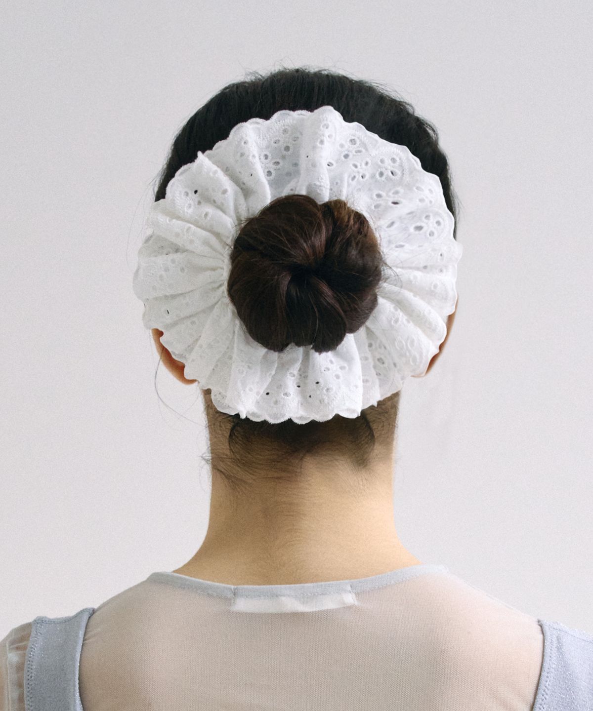 하스(HAS) HSU005 Punching lace hair scrunchie
